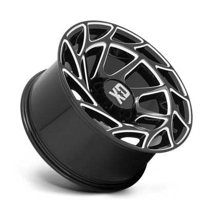 XD Series XD860 ONSLAUGHT Gloss Black Milled 20x10 -18 8x170mm 125.1mm