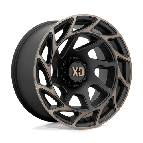 XD Series XD860 ONSLAUGHT Satin Black W/ Bronze Tint 20x10 -18 6x139.7mm 106.1mm