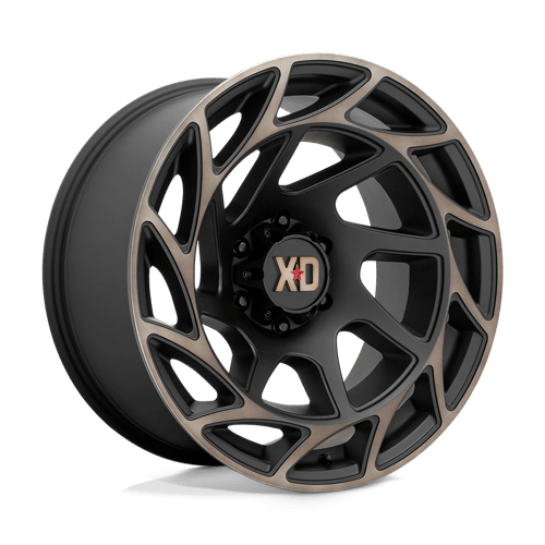 XD Series XD860 ONSLAUGHT Satin Black W/ Bronze Tint 20x10 -18 6x139.7mm 106.1mm
