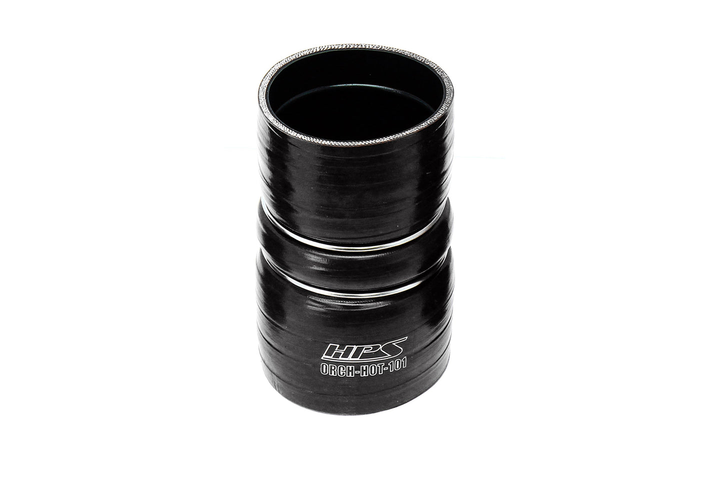 HPS Silicone Intercooler Turbo Boot Hose, Black, ORCH-101-BLK, replace part # 6C34-6C640-BA, 6C3Z-6C640-B, 8C3Z-6W651-A, 6C3Z-6C640-B, 3C34-6C640-CA
