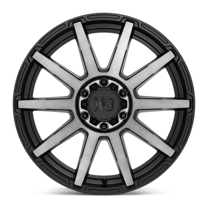 XD Series XD847 OUTBREAK Satin Black W/ Gray Tint 20x9 0 6x139.7mm 106.1mm