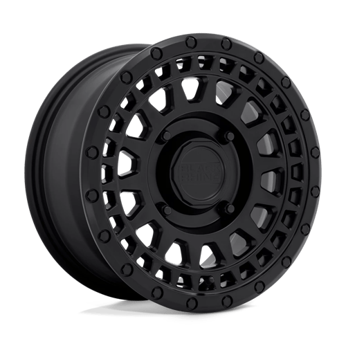 Black Rhino PARKER UTV Matte Black 15x7 +51 4x110mm 80.2mm