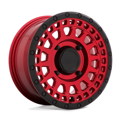 Black Rhino PARKER UTV Candy Red W/ Black Lip 14x7 +51 4x156mm 132mm