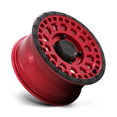 Black Rhino PARKER UTV Candy Red W/ Black Lip 15x7 +36 4x110mm 80.2mm
