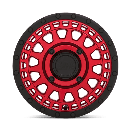 Black Rhino PARKER UTV Candy Red W/ Black Lip 15x7 +36 4x137mm 106.1mm