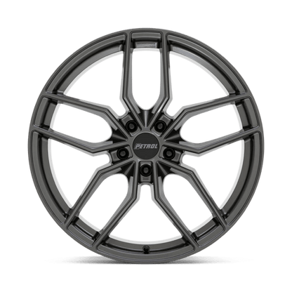 Petrol P5C Gloss Gunmetal 20x8.5 +40 5x114.3mm 76.1mm