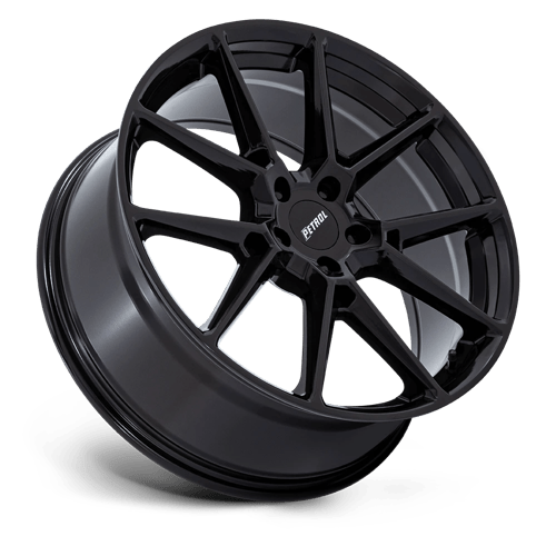 Petrol PE002 P1E Gloss Black 17x8 +40 5x108mm 72.6mm