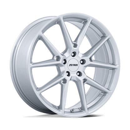 Petrol PE002 P1E Gloss Silver 18x8 +40 5x115mm 72.6mm