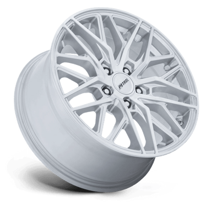 Petrol PE004 P3E Machined Brushed Gloss Silver 20x8.5 +40 5x114.3mm 72.6mm