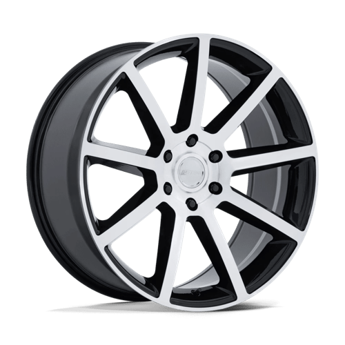 Petrol PE007 P6E Gloss Black W/ Machined Face 20x9.5 +30 6x135mm 87.1mm