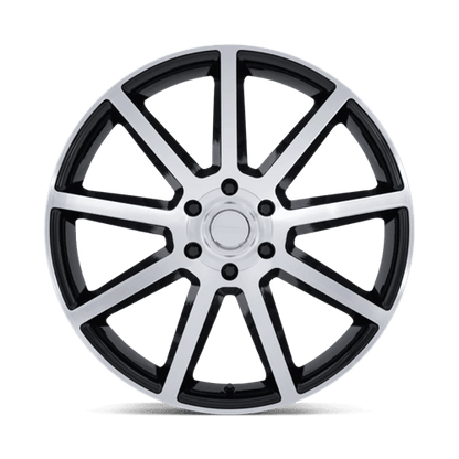 Petrol PE007 P6E Gloss Black W/ Machined Face 22x9.5 +25 6x139.7mm 106.1mm