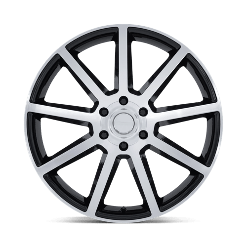 Petrol PE007 P6E Gloss Black W/ Machined Face 20x9.5 +30 6x135mm 87.1mm