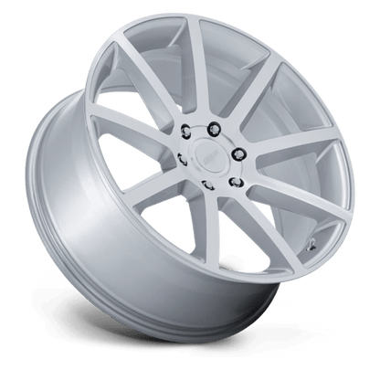 Petrol PE007 P6E Gloss Silver W/ Machined Face 20x9.5 +25 6x139.7mm 106.1mm