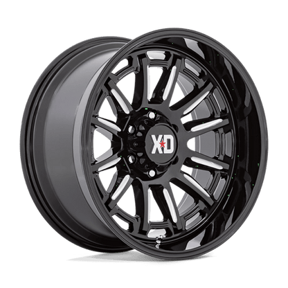 XD Series XD865 PHOENIX Gloss Black Milled 20x9 +18 6x139.7mm 106.1mm