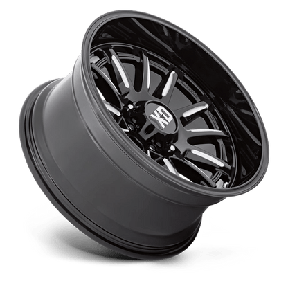 XD Series XD865 PHOENIX Gloss Black Milled 20x9 +18 6x139.7mm 106.1mm