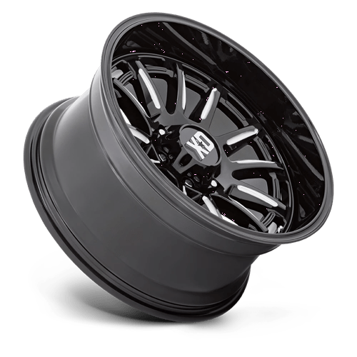 XD Series XD865 PHOENIX Gloss Black Milled 20x10 -18 6x135mm 87.1mm