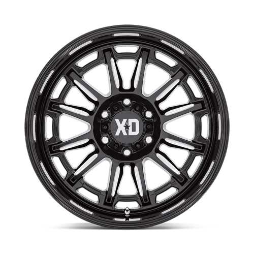 XD Series XD865 PHOENIX Gloss Black Milled 20x9 +18 6x139.7mm 106.1mm