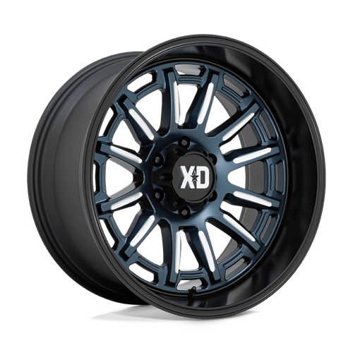 XD Series XD865 PHOENIX Metallic Blue Milled W/ Blk Lp 20x10 -18 6x135mm 87.1mm