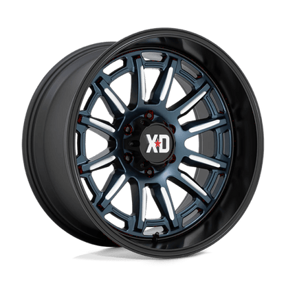 XD Series XD865 PHOENIX Metallic Blue Milled W/ Blk Lp 20x10 -18 6x135mm 87.1mm