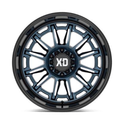 XD Series XD865 PHOENIX Metallic Blue Milled W/ Blk Lp 20x10 -18 6x135mm 87.1mm