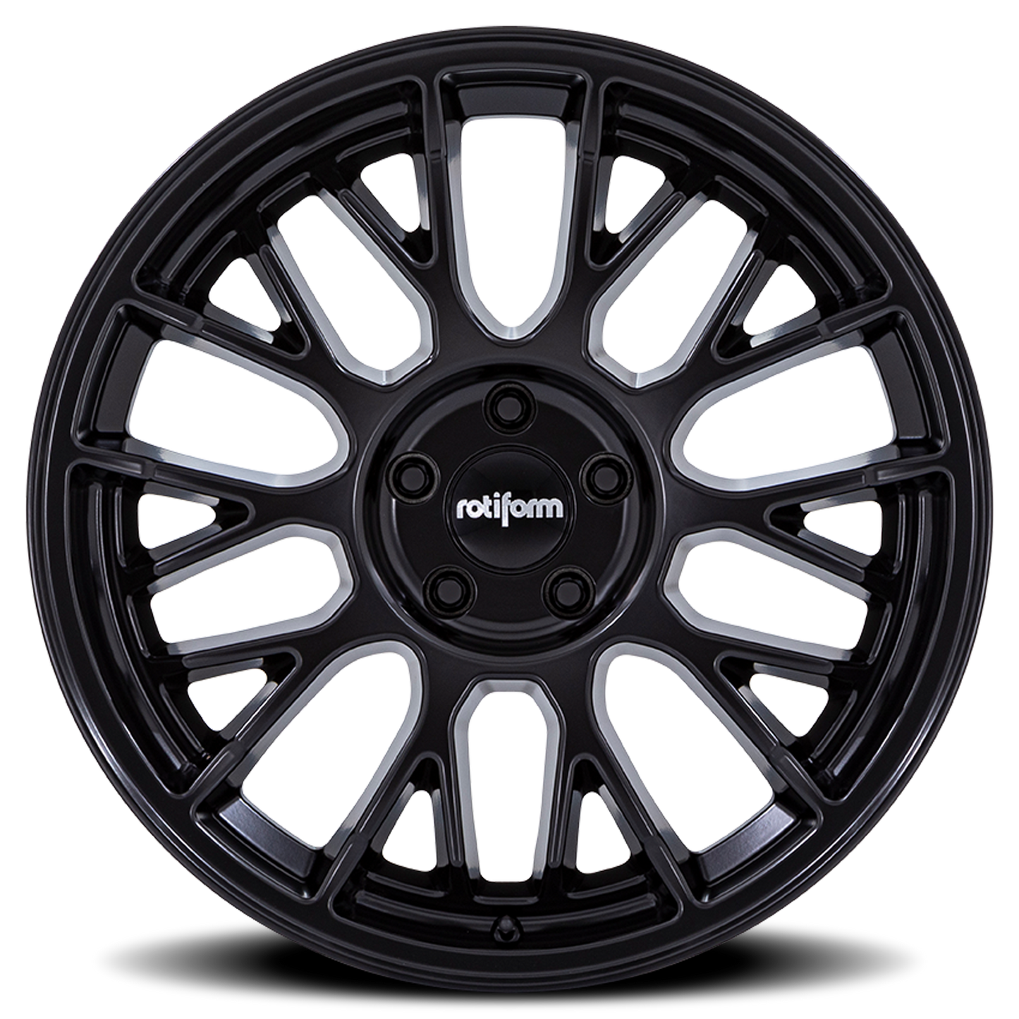 Rotiform RC204 PHX Matte Black 19x8.5 +45 5x112mm 66.6mm