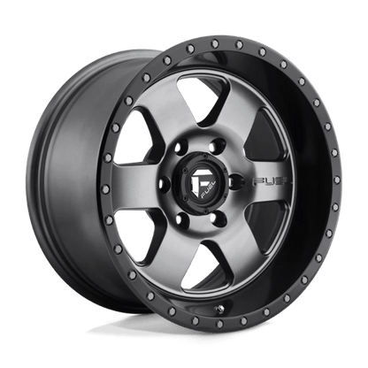 Fuel Offroad D619 PODIUM Matte Gunmetal Black Bead Ring 18x9 +1 5x127mm 78.1mm