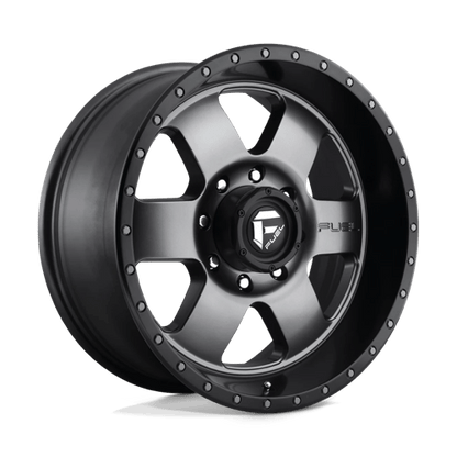 Fuel Offroad D619 PODIUM Matte Gunmetal Black Bead Ring 20x9 +1 8x170mm 125.1mm