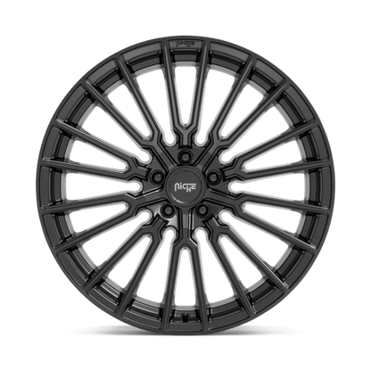 Niche M250 PREMIO Matte Black 22x10 +30 5x120mm 72.6mm