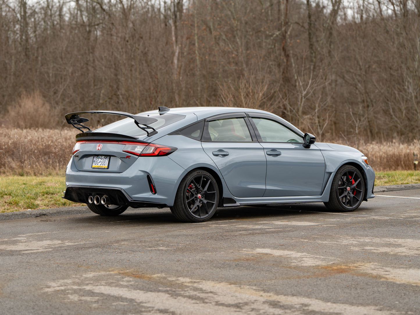 2023+ Honda Civic Type-R FL5 Wing Risers