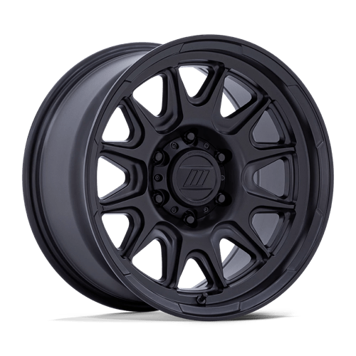 Pro Comp Alloys PA200 PULSE Matte Black 17x8 +20 5x127mm 71.5mm