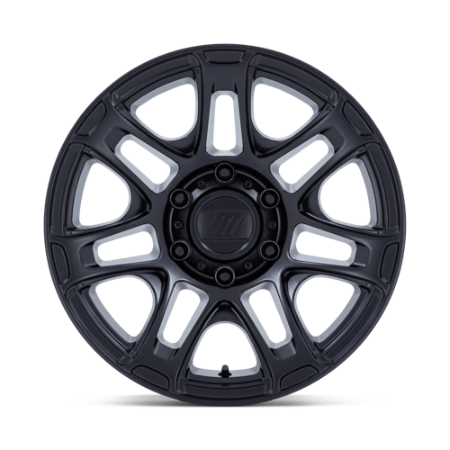 Pro Comp Alloys PA204 ROUGHNECK Matte Black 17x8 +20 6x120mm 66.9mm
