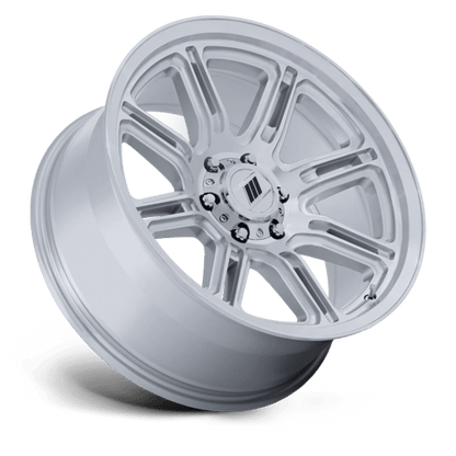 Pro Comp Alloys PA206 SNARE Gloss Silver W/ Machined Face 20x9 0 5x127mm 71.5mm