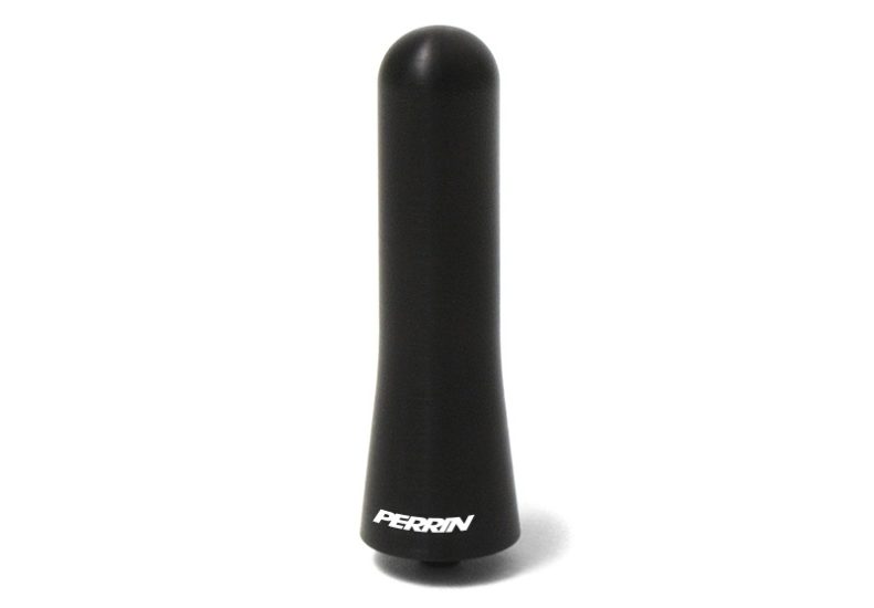 Black antenna designed for FR-S/BRZ, Forester XT, and Crosstrek, featuring a sleek, streamlined shape.