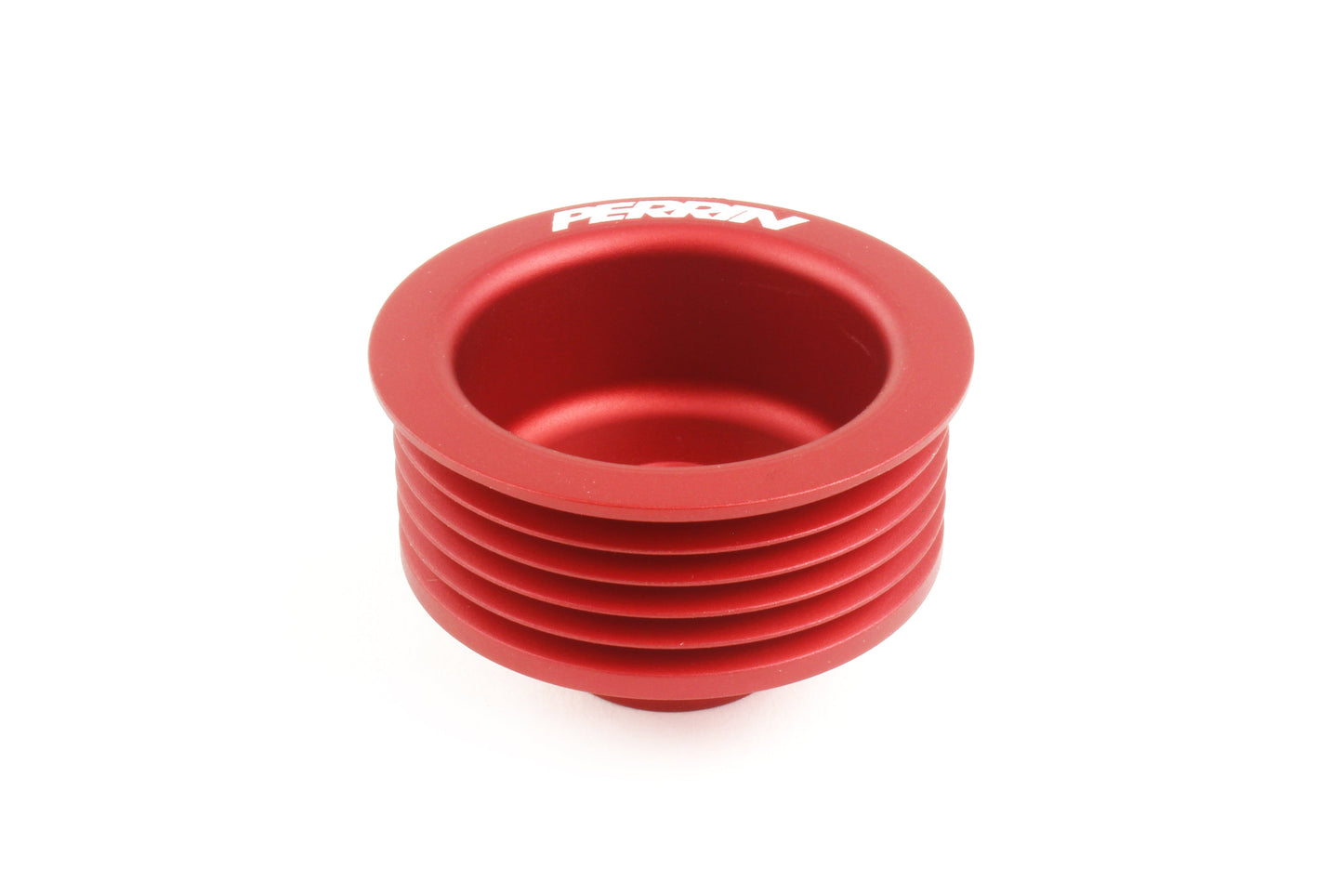 Red alternator pulley designed for 2022-2025 Subaru BRZ and GR86, enhancing performance and durability.