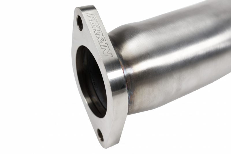Perrin Exhaust Front Pipe With Catalyst for 2022-2025 Manual WRX