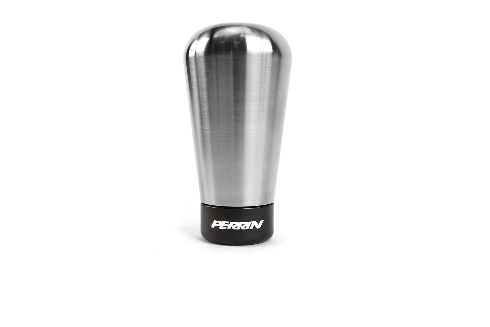Perrin shift knob for 2004-2021 Subaru STI, featuring a sleek aluminum design for improved grip and style.