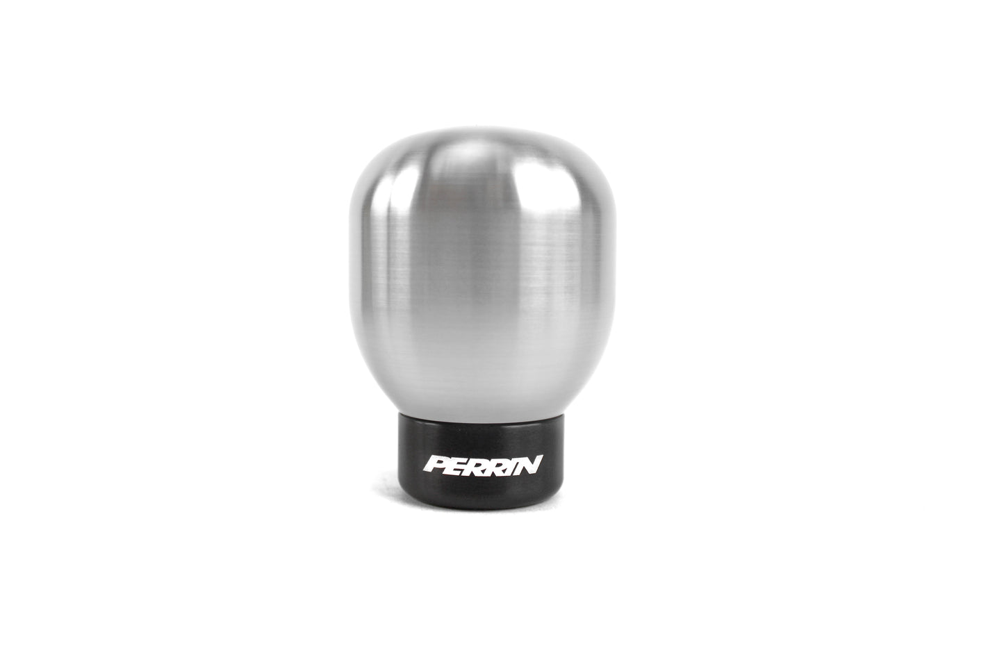 Perrin shift knob for 2015-2025 Subaru models, featuring a sleek aluminum design for enhanced driving performance.