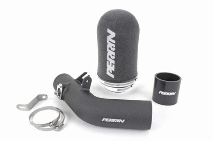 CARB approved cold air intake kit for 2008-2014 WRX and 2008-2015 STI, featuring a filter, intake tube, and clamps.