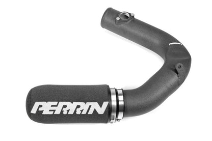 PERRIN black cold air intake for BRZ/GR86 with high-performance oiled filter.