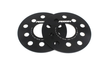 Perrin Wheel Spacers 3mm for 2002-2026 WRX, STI, Forester, Outback, Legacy, Impreza, BRZ, FR-S, 86