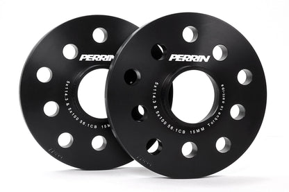 Perrin Wheel Spacers 15mm for 2002-2026 WRX, STI, Forester, Outback, Legacy, Impreza, BRZ, FR-S, 86