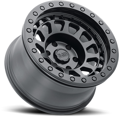 Black Rhino PRIMM BEADLOCK Matte Black W/ Black Bolts 17x8.5 -38 5x127mm 71.5mm