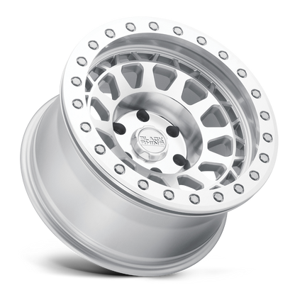 Black Rhino PRIMM BEADLOCK Silver W/ Mirror Face Mach Rg 17x8.5 0 6x139.7mm 112.1mm