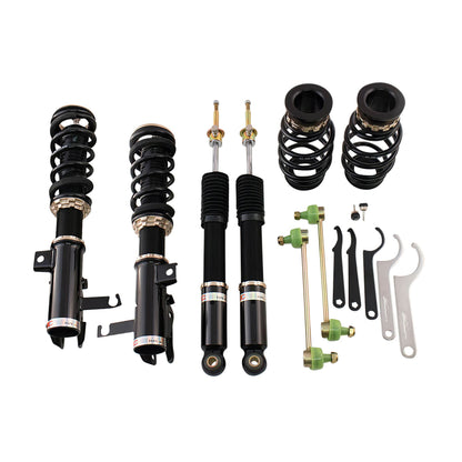 BC Racing BR Series coilovers on white background