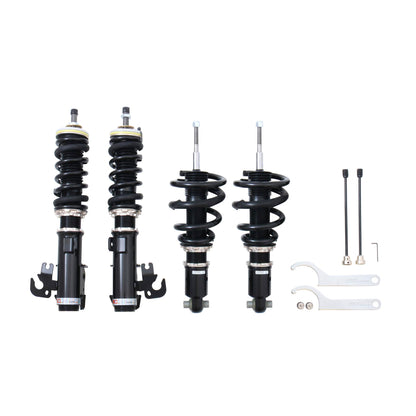 BC Racing BR Series coilovers on white background