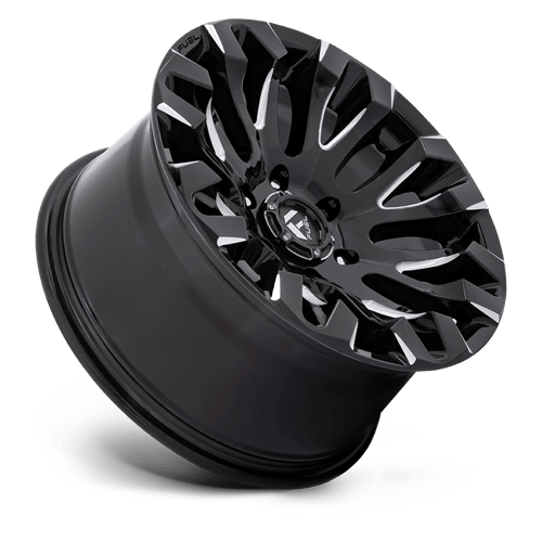 Fuel Offroad D828 QUAKE Gloss Black Milled 18x9 +1 6x139.7mm 106.1mm