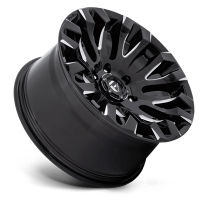 Fuel Offroad D828 QUAKE Gloss Black Milled 18x9 +1 6x139.7mm 106.1mm