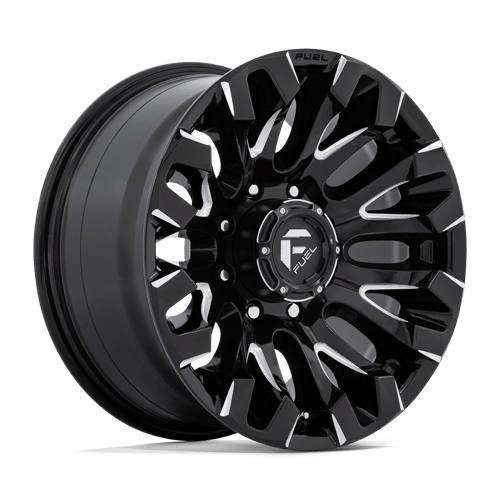 Fuel Offroad D828 QUAKE Gloss Black Milled 18x9 +1 8x180mm 124.2mm