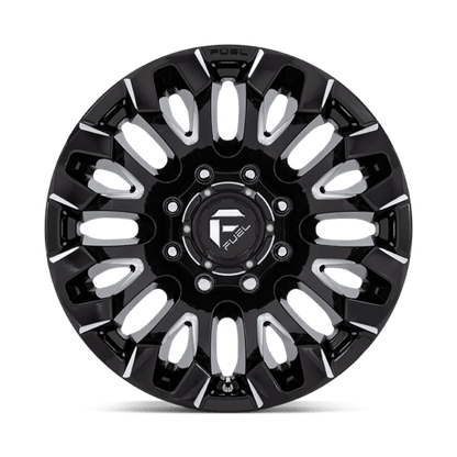 Fuel Offroad D828 QUAKE Gloss Black Milled 18x9 +1 8x170mm 125.1mm
