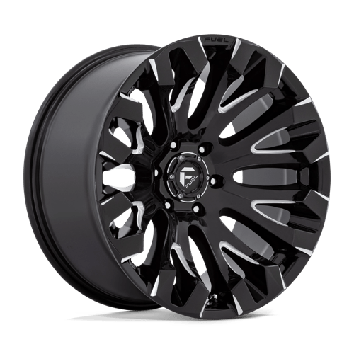 Fuel Offroad D828 QUAKE Gloss Black Milled 18x9 +1 5x127mm 71.5mm